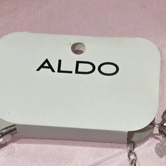 Aldo Gold and Silver Beaded Necklace - Picture 4 of 6